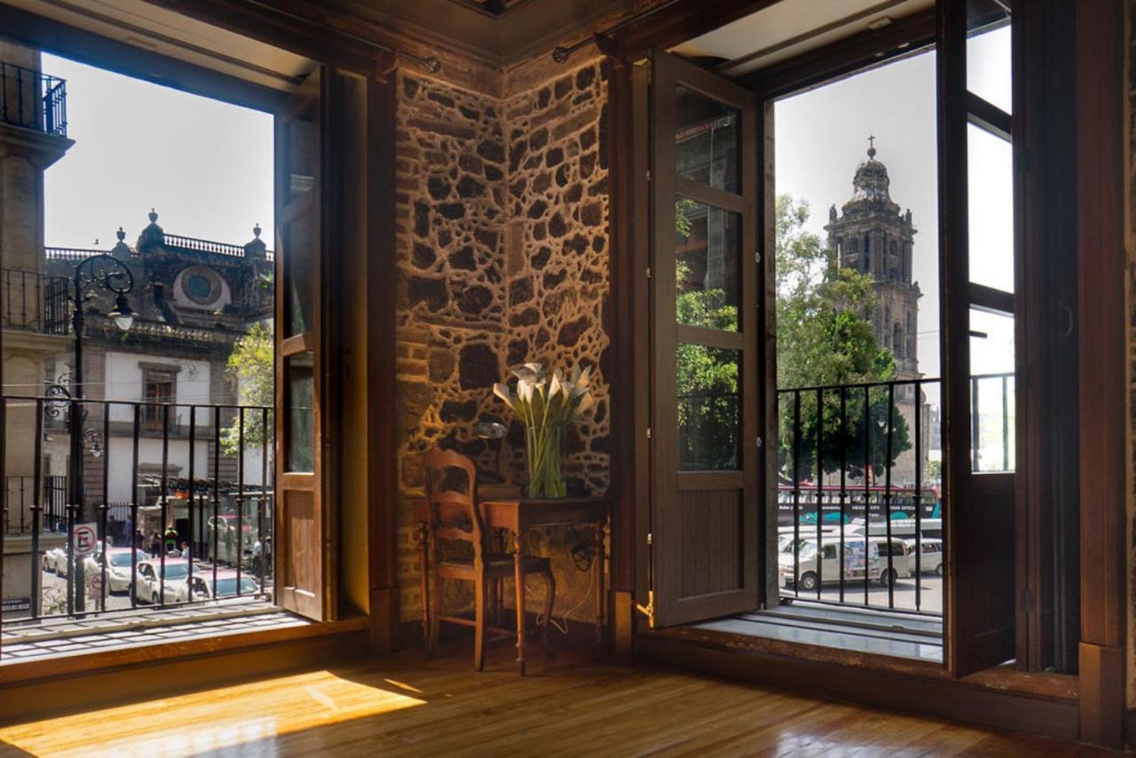 Casa Sauto Suite Cathedral Views In Downtown メキシコシティ エクステリア 写真