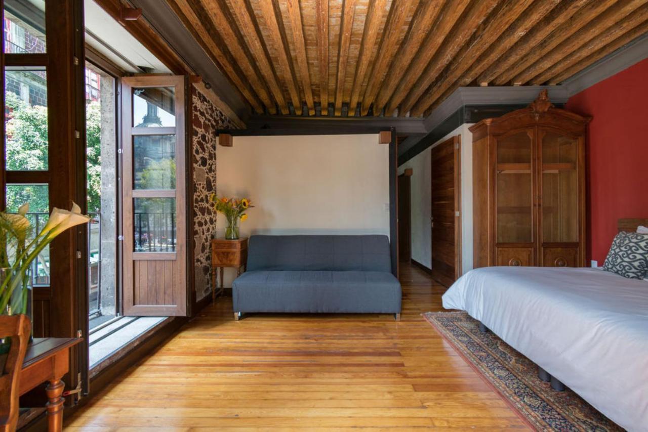Casa Sauto Suite Cathedral Views In Downtown メキシコシティ エクステリア 写真